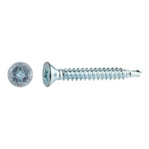 tornillos rosca para metal cincados 4,2x32mm. 250uds