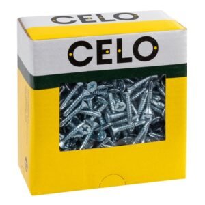 tornillos rosca chapa para metal cincados 3,5x19mm. 500uds