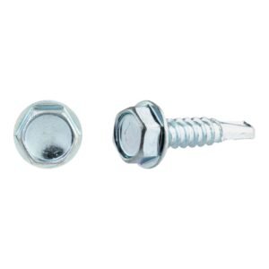 tornillos rosca chapa para metal cincados 4,8x19mm. 250uds