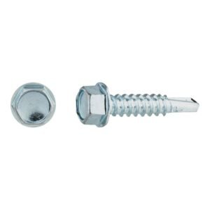 tornillos rosca chapa para metal cincados 5,5x25mm. 250uds