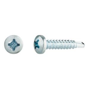 tornillos rosca chapa para metal cincados 3,5x19mm. 500uds