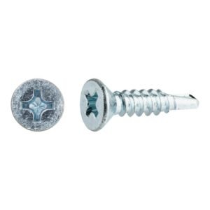 tornillos rosca chapa para metal cincados 3,5x16mm. 500uds