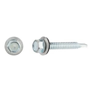 tornillos rosca chapa para metal cincados 6,3x50mm. 250uds
