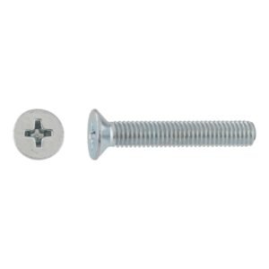 tornillos métricos para metal cincados 5x30mm. 200uds