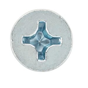 tornillos métricos avellanados para metal cincados 3x10mm. 500uds