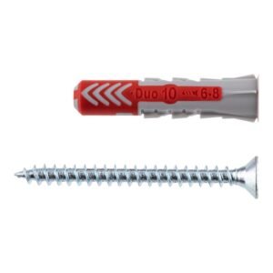 taco universal de nylon diámetro 6mm longitud 30mm fischer duopower 50uds