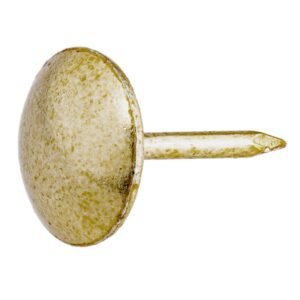 clavo tapicero latonado 10 mm. 40 uds