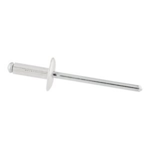 remache aluminio y acero de 4x12mm cabeza ancha 45uds bralo
