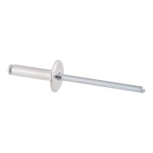 remache aluminio y acero de 4x16mm cabeza ancha 250uds bralo