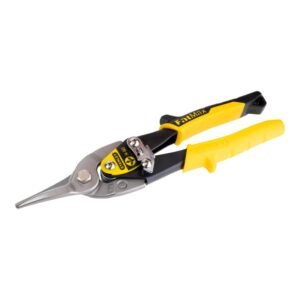 tijera cortachapa recta cartón yeso 250mm stanley