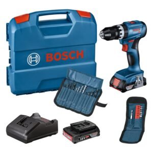taladro percutor batería bosch gsb 18v 45 18v brushless 2ah