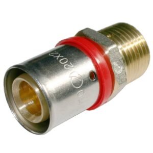entronque rosca 25mmx3/4" macho multicapa