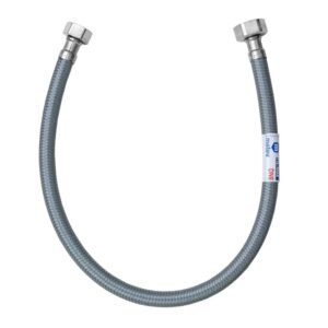 latiguillo anticorrosión 50cm Ø3/8" 1/2" hembra dn8