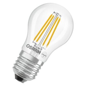 bombilla led esférica filamento e27 470lm 3.4w luz cálida