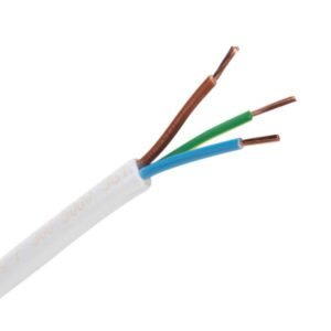 cable electrico h05vv f 3g 2.5mm2 blanco 10m