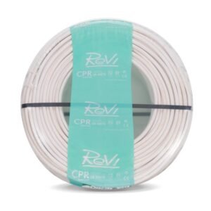 cable eléctrico h05vv f 3g 1.5mm2 blanco 50m