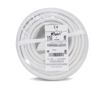 cable eléctrico h05vv f 3g 2.5mm2 blanco 25m