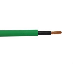 cable libre de halógenos rz1 k 1x6mm2 verde metro lineal