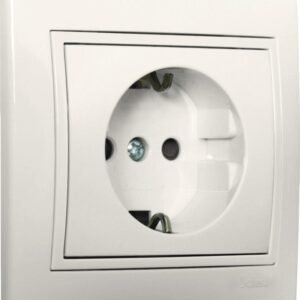 schuko serie europa blanco