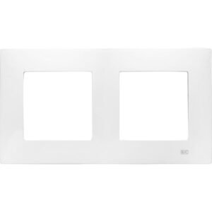 marco doble serie viva blanco
