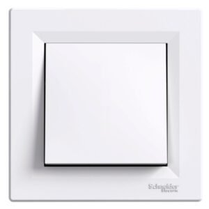 5 conmutadores monoblock serie asfora blanco